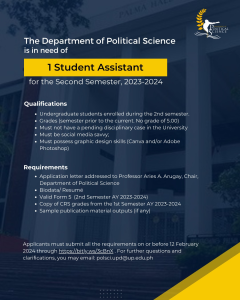 political science thesis topics philippines